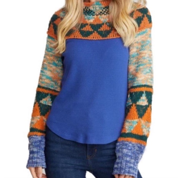 NWT Free People Swit the Small Stuff Therm/Sweater - Picture 3 of 14